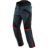 Dainese Tempest D-Dry Mens Textile Motorcycle Pants Ebony/Lava Red EUR