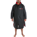 Men Coats Dryrobe Advance Long Sleeve Changing Robe - Black/Red