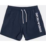 Men Swimming Trunks Emporio Armani Logoband Swim Shorts, Navy