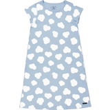 18-24M Nightgowns Children's Clothing Polarn O. Pyret Cloud Print Nightgown - Light Blue