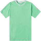 Moncler Tops Moncler Green Garment-Washed T-Shirt 83C GREEN
