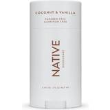 Paraben Free Deodorants Native Natural Deo Stick Coconut & Vanilla 75g
