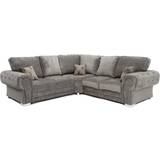 Steel Sofas Furniture 786 Chingford Grey Sofa 250cm 3pcs 5 Seater