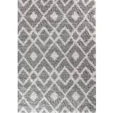 Serdim Rugs Morrocan Berber Living Room Distorted Grey 160x230cm
