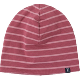 Stripes Beanies Children's Clothing Polarn O. Pyret Kid's Fleece Lined Winter Hat - Light Burgundy