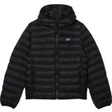 Lacoste Men - XS Jackets Lacoste Men's Quilted With Hood Jacket - Black