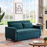 Sofas Furniture One Green 2 Bed Sofa