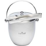 BarCraft Ice Bucket with Lid & Tongs