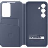 Purple Wallet Cases Samsung Galaxy S24 Smart View Wallet Case Violet