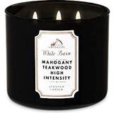 Bath & Body Works High Intensity White/Black Scented Candle