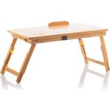 Bamboo Tables InnovaGoods Lapwood Natural Small Table 34x53cm