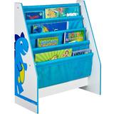 Worlds Apart Bookcases Worlds Apart HelloHome Kids Dinosaur Sling Bookcase