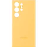 Mobile Phone Covers on sale Samsung Galaxy S24 Ultra Silicone Case Yellow