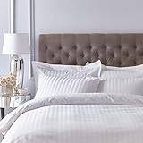 Cotton Satin Bed Sheets Bianca 300 Thread Count Bed Sheet White