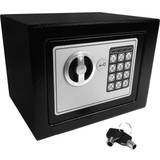 Cash Boxes Safes & Lockboxes Hyfive Electronic Safebox with Two Keys Jewellery Cash Safe