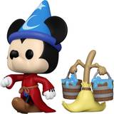 Mickey Mouse Toy Figures Funko Pop! Movie Posters Sorcerer's Apprentice Mickey with Broom