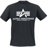 Alpha Industries T-shirts & Tank Tops Alpha Industries T-skjorte Basic t-skjorte til Herrer svart