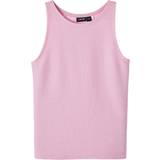 Polyamide Tank Tops Children's Clothing Name It Cropped Tank Top - Prism Pink (13218414)