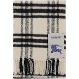 Cashmere Clothing Burberry Scarf Woman colour White