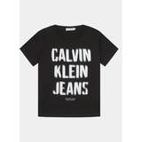 Calvin Klein T-shirts Calvin Klein Kids' Pixel Logo T-Shirt, Ck Black