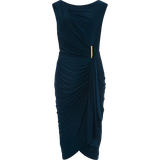 Elastane/Lycra/Spandex - Knee Length Dresses Phase Eight Donna Bodycon Midi Dress - Teal
