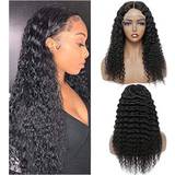 Curly Lace Front Wigs 24 inch Deep Wave