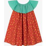 Girls Dresses Stella McCartney Kids Kleid Strawberry aus Baumwolle Rot