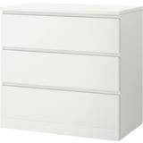White Bedside Tables Ikea Malm White Bedside Table 48x80cm