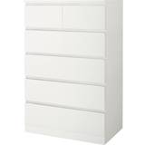 Ikea Chest of Drawers Ikea Malm White Chest of Drawer 80x123cm