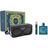 Versace Gift Boxes Versace Eros Gift Set EdT 100ml + EdT 10ml + Toilet Bag