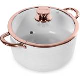 Non-stick Casseroles Tower Linear Rose Gold Edition with lid 4 L 24 cm