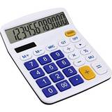 AA (LR06) Calculators Qmet 12-Digit Basic Desk Calculator
