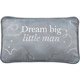 Bambino Mio Velvet Cushion "Little Man" 33cm Blue