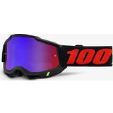 100% Accuri II Morphuis Motocross Brille, schwarz-rot
