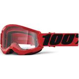 Ski Equipment 100% Crossbriller Strata Junior, Rød