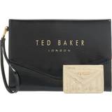 Ted Baker Clutches Ted Baker CRINKIE Black Crinkle Icon Clutch