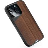 Mous Case for iPhone 14 Pro Walnut Limitless 5.0 iPhone 14 Pro Case MagSafe Compatible Real Wood iPhone 14 Pro Case Shockproof