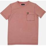 Lyle & Scott T-shirts Lyle & Scott And Boy's Boys Flatlock T-Shirt Pink years/10 years