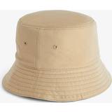 Burberry Kids Beige Check Reversible Bucket Hat HONEY 8-12Y