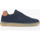 Barbour Trainers Barbour Men's Reflect Leather Low Top Trainers Navy Blue