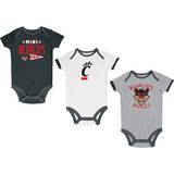 Champion Infant Cincinnati Bearcats Bodysuit Set 3-pack - Black/Heather Gray/ White