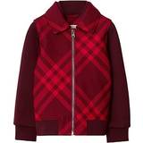 Wool Jackets Burberry Childrens Check Wool Blend Jacket 12Y