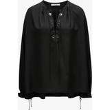 Dorothee Schumacher Silk blouse with laced neckline