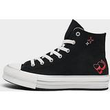 Converse Trainers Converse Girls Chuck Taylor Eva Lift Y2K Girls' Grade School Shoes White/Black/Red 04.0