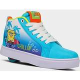 Heelys Running Shoes Heelys Big Kids' x SpongeBob Squarepants Racer Casual Shoes Cyan/Light Lime/Orange 5.0