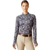 Ariat Equestrian Ariat Women's Lowell Wrap Baselayer Top Long Sleeve in Block Flower, X-Small