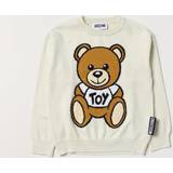 White Knitted Sweaters Jumper MOSCHINO KID Kids colour White