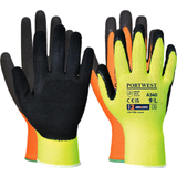 EN 343 Work Gloves Portwest A340 Hi-Vis Grip handske Orange/Sort