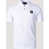 Belstaff Tops Belstaff Cotton-Piqué Polo Shirt White