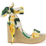 Dolce & Gabbana Slippers & Sandals Dolce & Gabbana Lolita Wedge Sandals